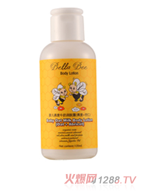 貝拉小蜜蜂yinge燕麥牛奶潤膚露