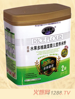 新多樂水果多維蔬菜yinge營養(yǎng)米粉2段