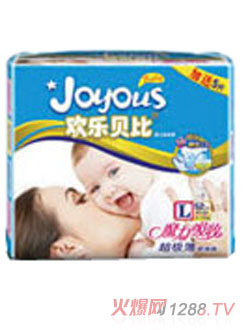 歡樂(lè)貝比yinge紙尿褲L加大包裝