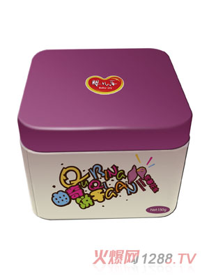 yinge樂紫薯花生曲奇餅干