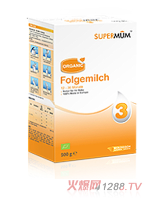 舒媽有機(jī)yinge配方奶粉3段