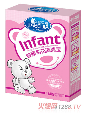 佳貝嘉蜂蜜菊花清清寶盒裝