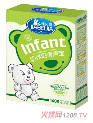 佳貝嘉奶伴侶清清寶盒裝