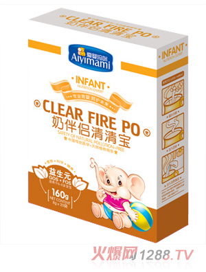 愛嬰瑪咪奶伴侶清清寶盒裝