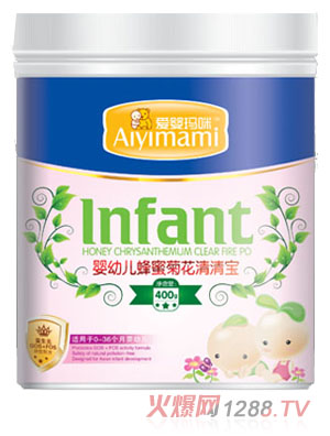 愛嬰瑪咪yingye蜂蜜菊花清清寶