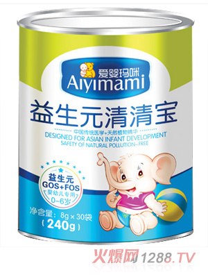 愛嬰瑪咪益生元清清寶