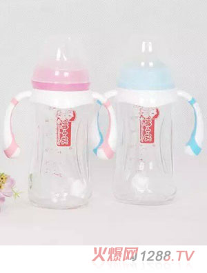 帥小伙不銹鋼保溫奶瓶180ml