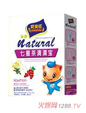 聰美臣七星茶清清寶盒裝