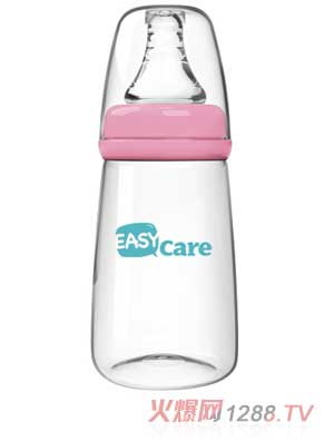 伊斯卡爾160mlPP標準口徑奶瓶（紅）