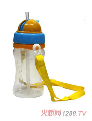 愛吖吖300ML帶線水杯