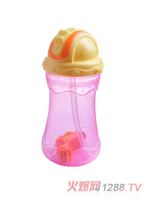 愛吖吖350ML帶線水杯