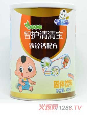好佳貝兒鐵鋅鈣配方智護清清寶