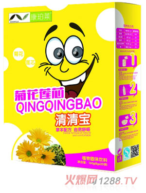 康珀萊菊花蓮芯清清寶