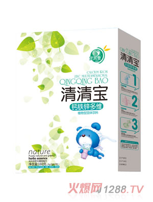 愛其壹清清寶-鈣鐵鋅多維