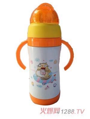 好樂嬰橙色水杯