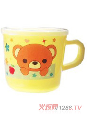 陽(yáng)光兔yinge牛奶杯黃色