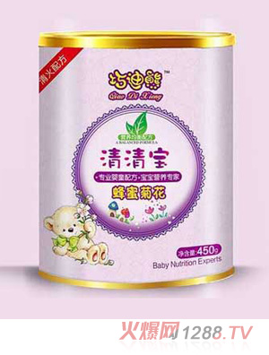 巧迪熊清清寶_蜂蜜菊花