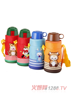 好樂(lè)嬰炫彩生肖水杯