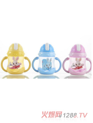 多尼熊yinge吸管式水杯