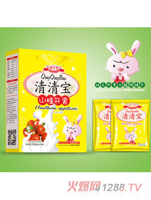 捷仕源山楂開(kāi)胃清清寶