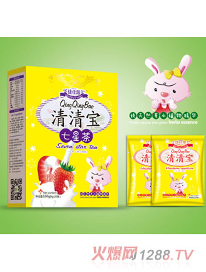 捷仕源七星茶清清寶