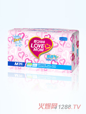 愛(ài)心媽媽超極薄親膚紙尿片