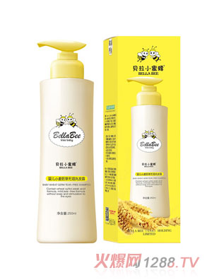 貝拉小蜜蜂yinge小麥胚芽無淚洗發(fā)露