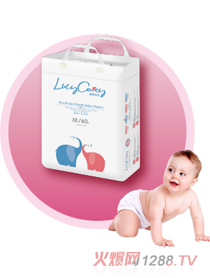露茜凱瑞臻柔親膚yinge紙尿褲M碼60片
