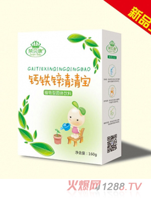 榮貝康鈣鐵鋅清清寶盒裝