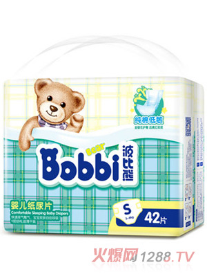 波比熊純棉低敏yinge紙尿片S42