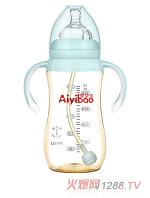 ���挚PPSU��ƿ300ml �{(l��n)ɫ