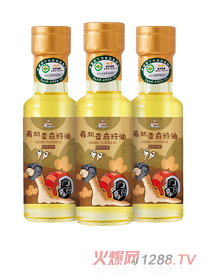 蝸蝸散步有機(jī)亞麻籽油