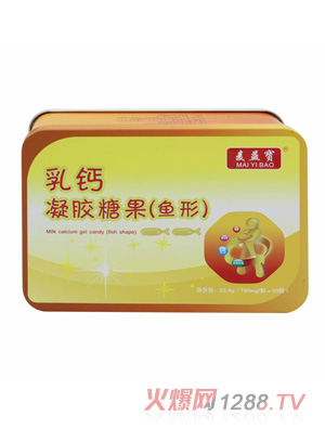 麥益寶乳鈣凝膠糖果（魚(yú)形）