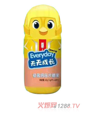 綠健園天天成長(zhǎng)初乳鈣壓片糖果
