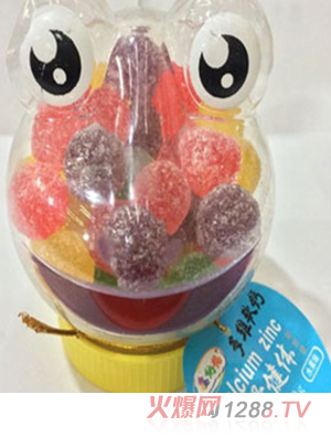 鑫納福軟糖青蛙造型 強骨健體