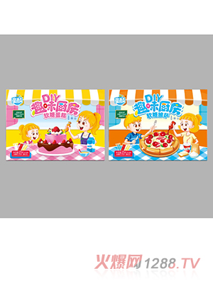 DIY趣味廚房（軟糖蛋糕、披薩）