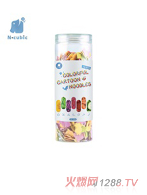N-cubic恩庫(kù)克 yinge多彩果蔬卡通面240g 10個(gè)月以上