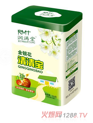 潤(rùn)滿堂清清寶桶裝 金銀花