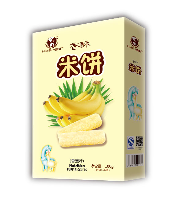 米思貝香酥米餅(香蕉味)