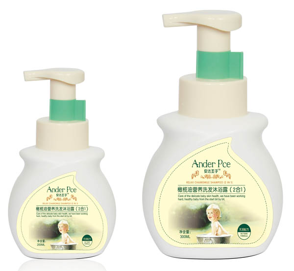 安達(dá)王子橄欖油營養(yǎng)洗發(fā)沐浴露(2合1)