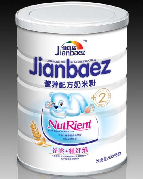 健貝茲營(yíng)養(yǎng)配方奶米粉2段