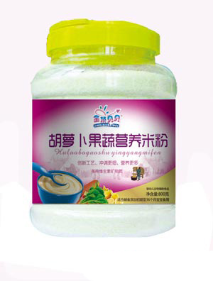 金頂貝貝胡蘿卜果蔬米粉