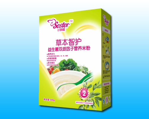 小萌星草本智護(hù)益生元雙歧因子營(yíng)養(yǎng)米粉